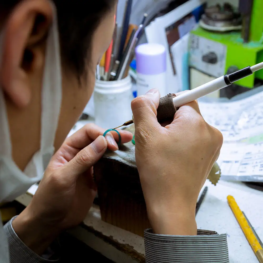 リング プラチナ 平打ち ツイスト 2.5mm 指輪 Pt900