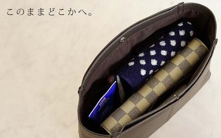 上質な日本製バッグインバッグ「ansac」（オレンジ） No.208-12