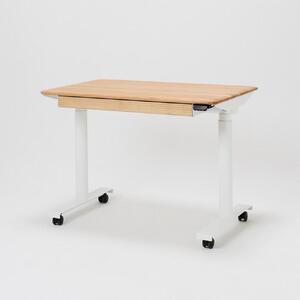 【デスクセット】サイズオーダー可 電動昇降 学習机 プレディデスク オーク