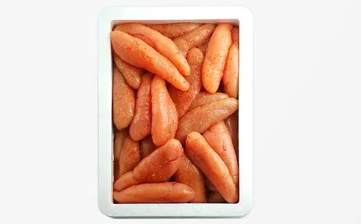 辛子明太子 博多ふくいち 無着色 1kg 一本物 切れ子込み | 辛子明太子