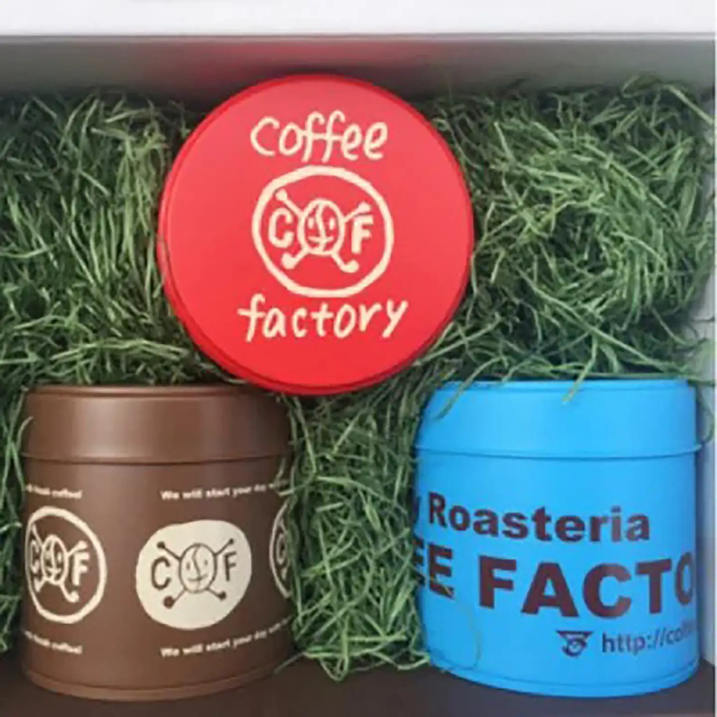 コーヒー 100g×ブレンド3種(豆) キャニスター缶入りコーヒーつくばBセレクト