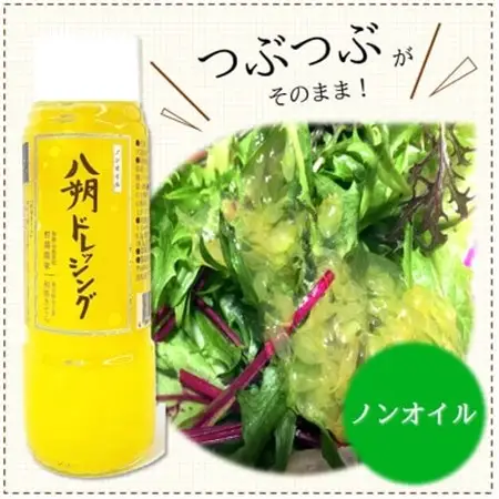 farm＆lab ノンオイル 八朔ドレッシング 2本セット【1489740】