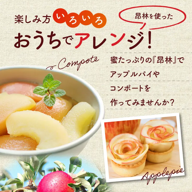 【先行受付：2026年11月下旬以降発送分】訳あり りんご（ふじ）3kg_Y010-0660