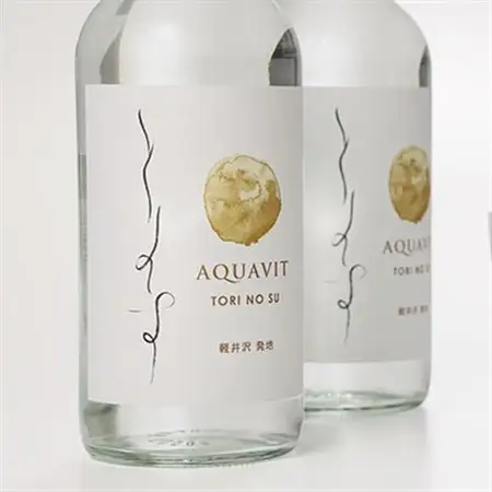 軽井沢産じゃがいもを使った アクアヴィット「とりのす」 700ml×2本セット_酒・アルコール リキュール・洋酒  _【1491489】