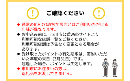 デジタル地域通貨ICHICOふるさとポイント3,000pt【12203-0223】