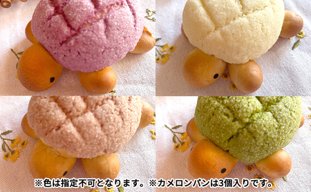 カメロンパン3個入り おまかせパン セット【食パンなし・あこ酵母食パン入・薬膳食パン入】  【食パンなし】