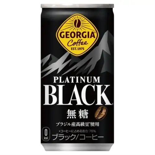 ジョージア プラチナムブラック 185g缶×30本_飲料・ドリンク 飲料 コーヒー・コーヒー豆 _【1494913】