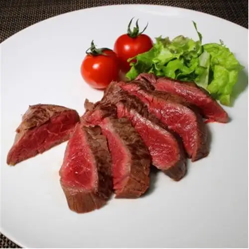 豊西牛 ランプ ステーキ セット 計440g (220g×2枚) トヨニシソース付_肉 ステーキ 牛肉 ビーフステーキ  調味料   _【配送不可地域：離島】【1483767】