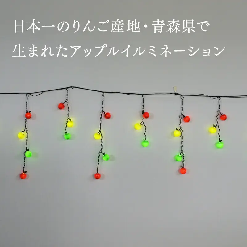 アップルイルミネーション （コントローラ付き・コード2m×1個） 【 LED 】[hi-0021-006]