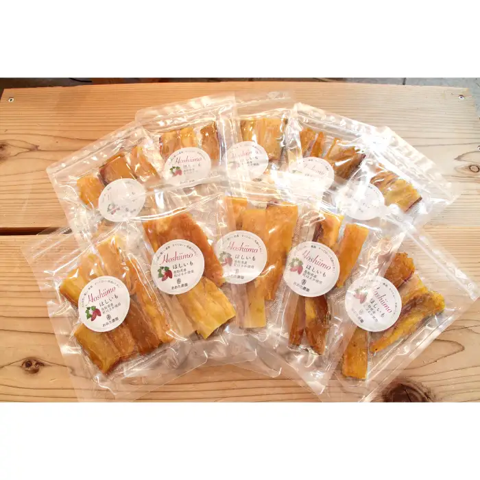 干し芋 紅はるか　80g×10袋【干し芋 干しいも ほしいも さつまいも 紅はるか スイーツ お菓子 おやつ hosiimo 甘い 大容量 おすそ分け 小分け お取り寄せ 鳥取県 日吉津村】