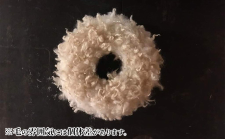 クリスマスリース羊毛北海道美深クリスマスリース【直径約30cm】