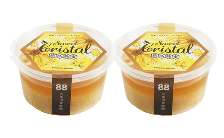北海道美深産 天然『結晶』はちみつ1kg ［百花］ 蜂蜜 国産 