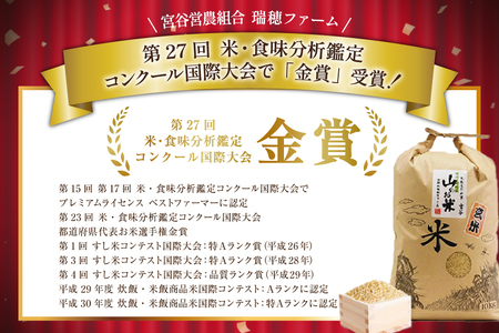 大わらじの里 宮谷 山のお米 玄米 10kg