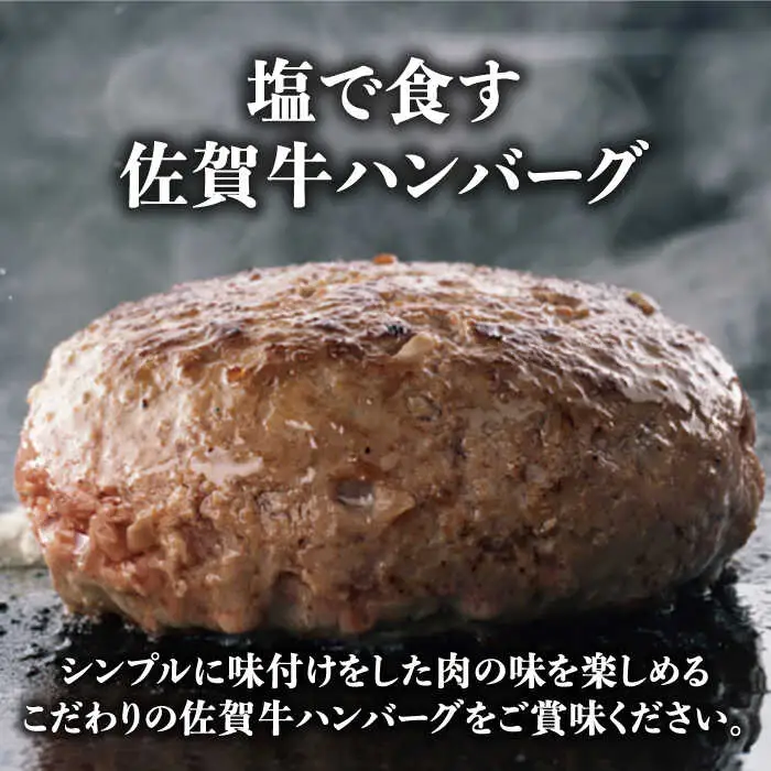 【3回定期便】佐賀牛と若楠三元豚のハンバーグ 食べ比べセット 計4個 /ナチュラルフーズ [UBH082] ハンバーグ