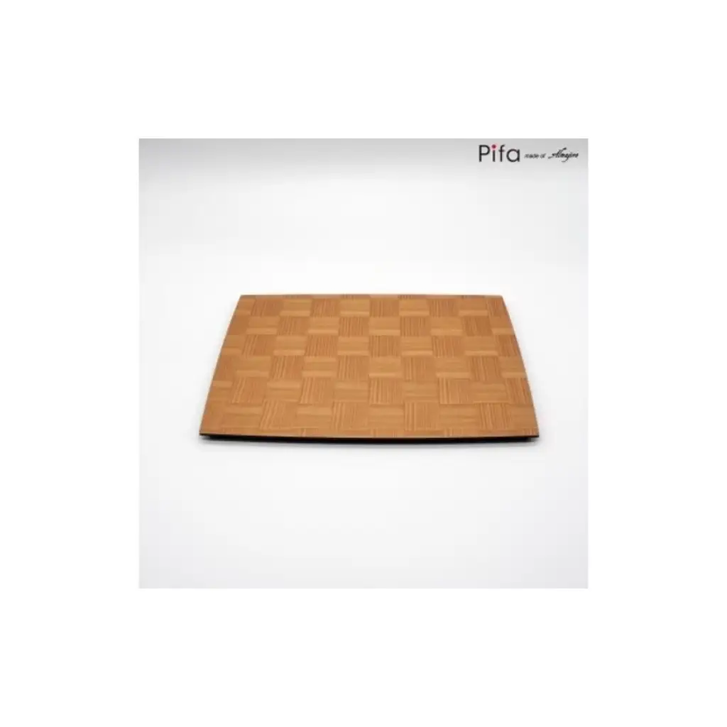 皿 Pifa トレイ（直接食器） お皿 木皿 ウッドプレート スクエア プレート 角皿 長方形 木 木製 日本製 四角い 食器 お盆 トレー キッチン 日用品 工芸品 秋田県 秋田 能代市