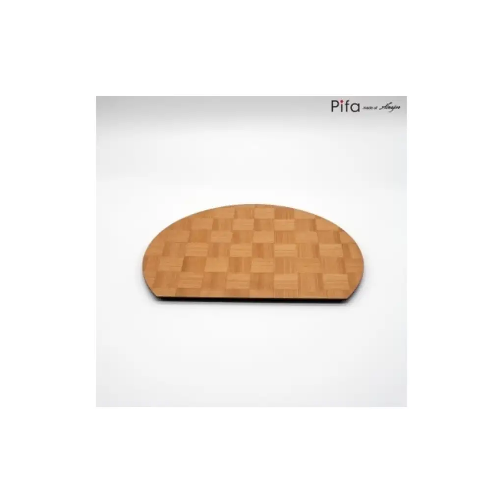皿 Pifa トレイ ＆ 半月膳 直接食器 セット お皿 木皿 半月皿 半月盆 スクエア プレート ウッドプレート 角皿 長方形 木 木製 日本製 四角い 食器 お盆 トレー キッチン 工芸品 秋田 能代市