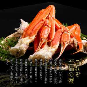 OM-17　【冷凍】ボイル松葉ガニ（300ｇ～400ｇを２枚）