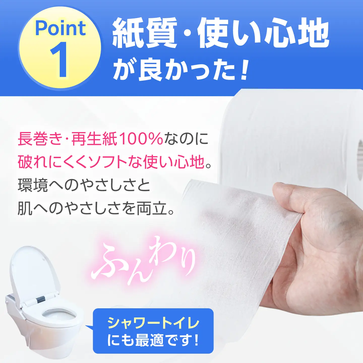 【全3回定期便】トイレットペーパー シングル 130m 6ロール×8P コアレス VAA019