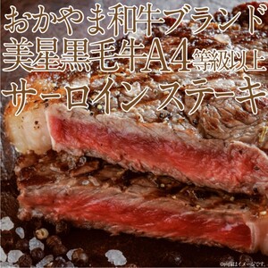 黒毛和牛 サーロインステーキ 約400g （約200g×2パック） 黒毛和牛
