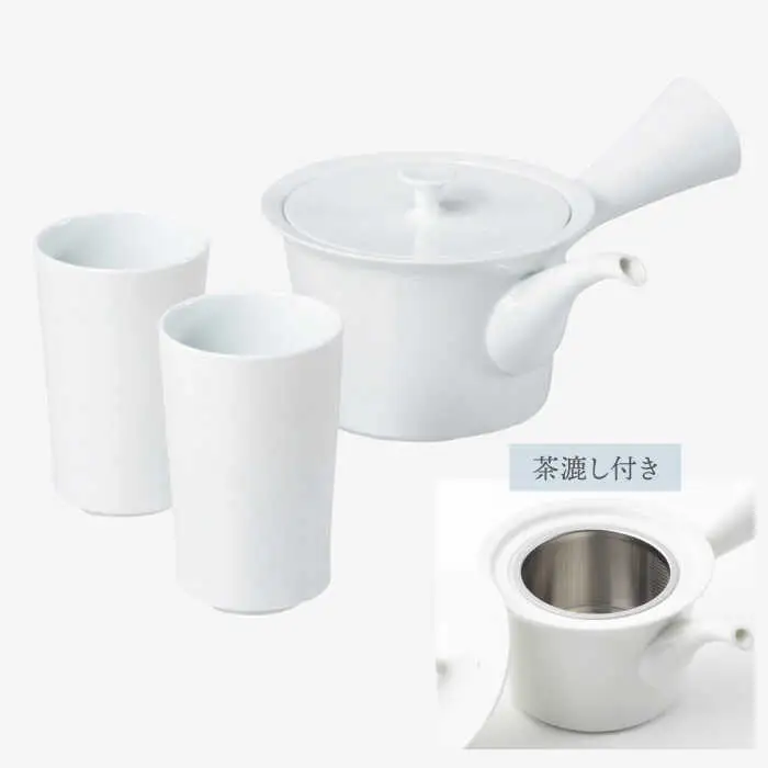 【波佐見焼】【essence】agasuke 茶器セット カップ2点 急須1点【西海陶器】[OA300]