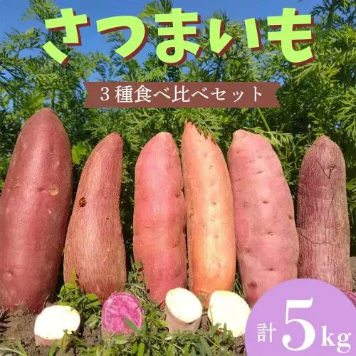 106005　さつまいも食べ比べセット5㎏