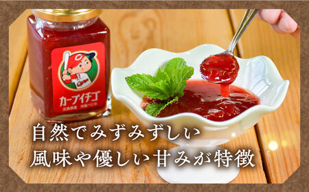 【全3回定期便】瀬戸内の島で育ったいちごのジャム200mL×6個セット 苺 イチゴ 人気 グルメ 贈答 果物 フルーツ 料理 ギフト プレゼント 広島県産 江田島市/沖美ベジタ有限会社[XBA008]