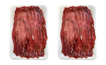 【9か月定期便】エゾシカ肉のスライス モモ(計1kg) 南富フーズ株式会社 鹿肉 ジビエ 鹿 肉 北海道 南富良野町 エゾシカ 