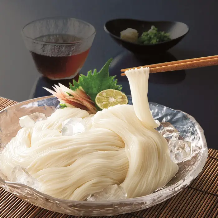 AC-62.【美しい贈答品】麦坐（むぎくら）　三輪素麺　三種　Kura Belle