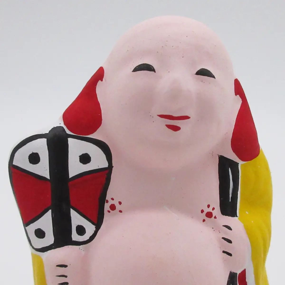 M-AD32.【長谷寺詣で人気の土産品】出雲人形　布袋さん（小）