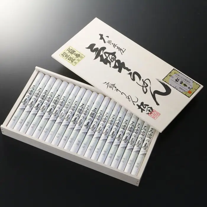 AF-15.【つるっとコシある】超極細麺　寿（線香巻）古物　20本　(S-40)