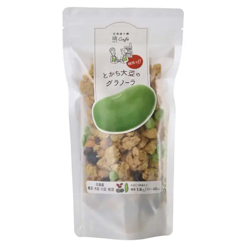 北のハイグレード食品S受賞！大豆まるごと・低糖質「とかち大豆のグラノーラ」豆ミックス170ｇ×3Pセット F6S-044