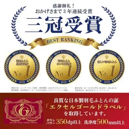 洗える羽毛布団 二枚合わせ(シングル)日本製 洗濯できる 防ダニ 春夏秋冬【甲州羽毛ふとん】【1502575】