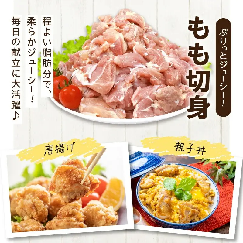 日南どり もも 切身 計3kg 鶏肉 国産 チキン 鶏もも肉 人気 小分け 便利 おかず お弁当 おつまみ 食品 真空パック 親子丼 から揚げ 焼肉 万能食材 グルメ お取り寄せ おすすめ ご褒美 記念日 お祝い おすそ分け 贈り物 ギフト 日南市 宮崎県 送料無料_CC50-24