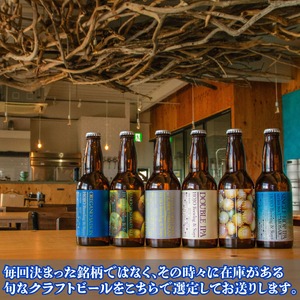 クラフトビール全6回定期便4本セットおまかせクラフトビール【HJB010】