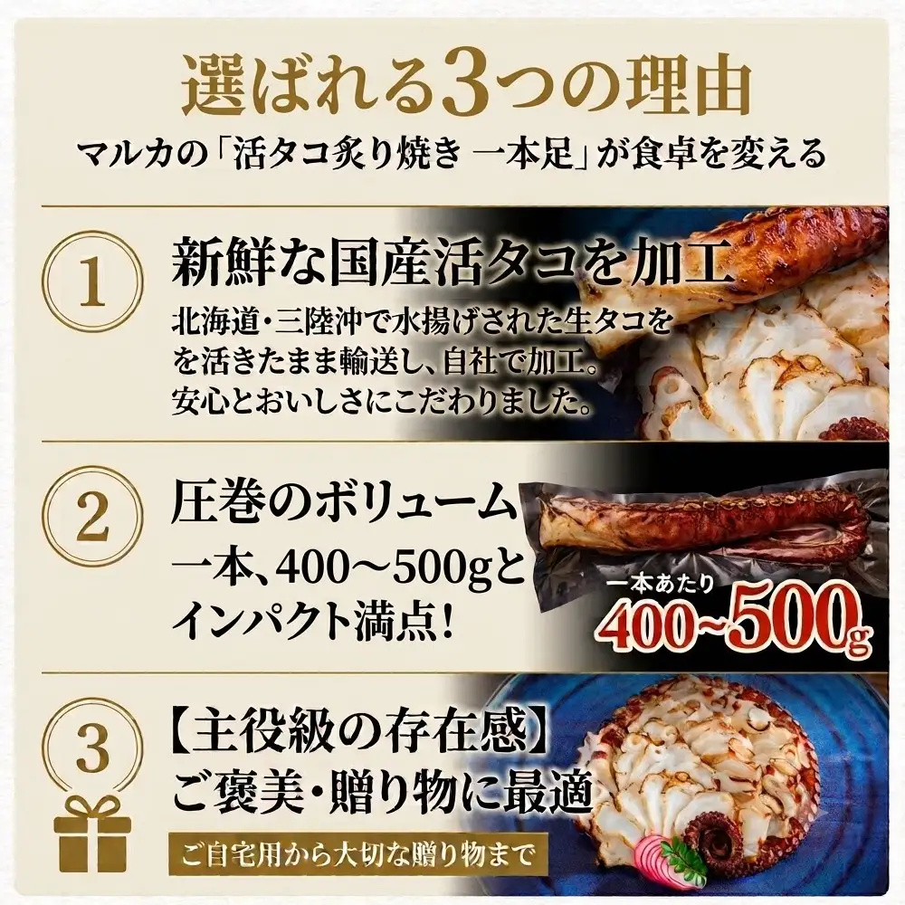 活タコ 炙り焼き 一本足 冷凍 たこ刺し たこ刺身 タコ 国産 たこ 直火焼き おかず おつまみ タコ足 炙りタコ 蛸 国産たこ 海鮮 魚介 タコ刺し 刺身 酒の肴 珍味 お取り寄せ グルメ 家庭用 BBQ バーベキュー パーティー お祝い 特産品 地域の味 宮城県 石巻市 送料無料