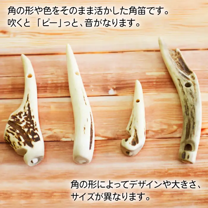 鹿の角 角笛 1個 【竜鹿】