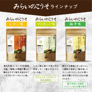 みらいのこうそ 3種セット | 美粉屋 みらいのこうそ 未来の酵素 酵素 ドリンク 酵素粉末 酵素サプリ 酵素ドリンク 酵素ドリンクサプリ 酵素ドリンクファスティング ビタミンC ビタミンC ドリンク 補酵素 タマチャンショップ 大分県 中津市