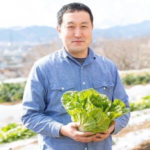 双葉農園の真冬の”芽キャベツ”（1,000g）from　名水の里　秦野　009-51-1