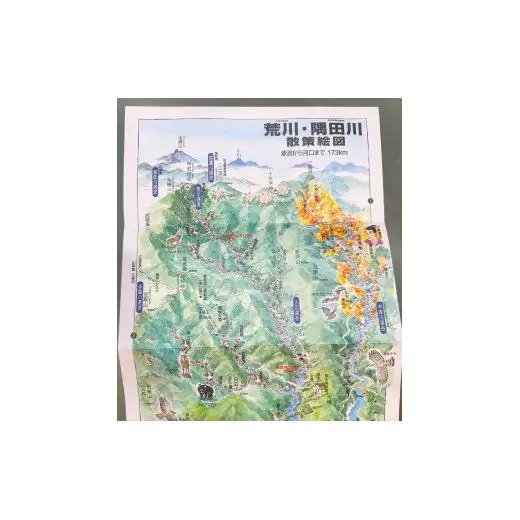 荒川・隅田川散策絵図