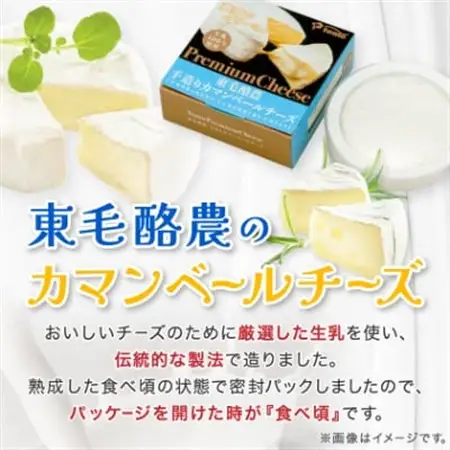 群馬県太田市　東毛カマンベールチーズ12個セット_チーズ カマンベールチーズ 乳製品 人気 おすすめ 送料無料 ギフト 贈答 プレゼント 冷蔵 東毛酪農 群馬県 セット 国産生乳_【配送不可地域：離島】【1296686】