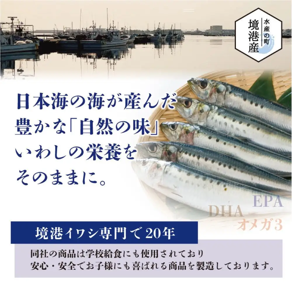 境港産 無塩いわしフィレ(計1kg)　【鳥取県 境港市】