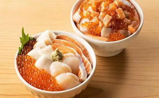 【年3回!】羅臼の天然海の幸 海鮮丼 定期便 海鮮丼 刺身 魚 知床 北海道