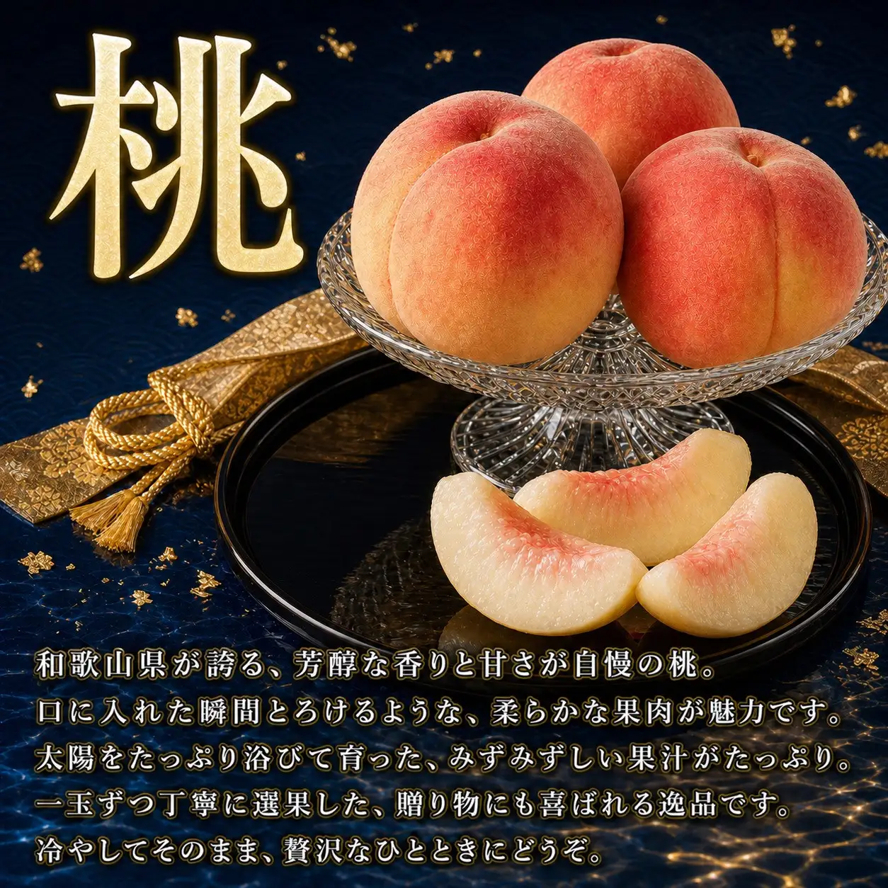 【7・8・10月 全3回】紀州和歌山産旬のフルーツセット（桃・シャイン・ひらたねなし柿）定期便 【魚鶴】【UT66】