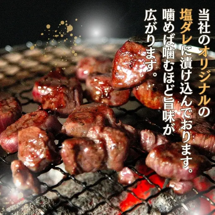 牛タン サガリ 角切りステーキ 500g （500g × 1パック 3～4人前 ） 牛タン 塩味 小分け R