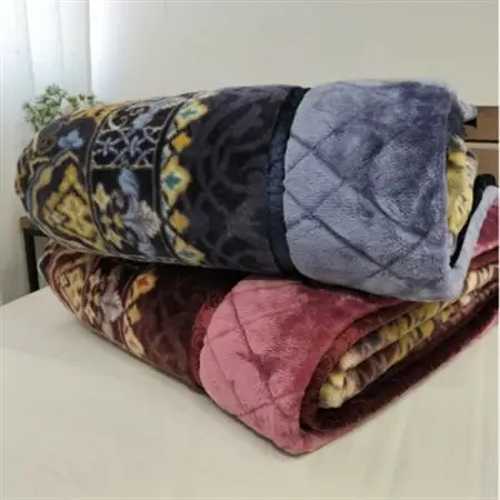 【シングル2枚組】贅沢カシミヤウール混わた入り嵩高毛布  CAK-161-2P【1506840】