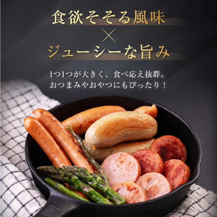 【全2回定期便】ソーセージ 5種セット ウインナー [AJAI035]