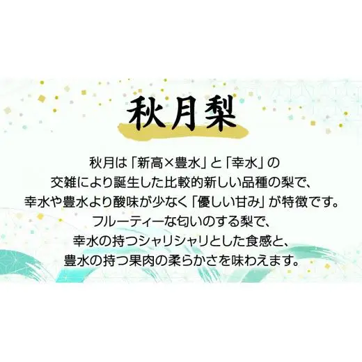 《 先行予約 》 茨城県産 梨 秋月 ( 約5kg )【2026年9月上旬頃より発送開始】