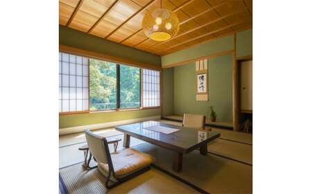 山中温泉 かよう亭 ペア宿泊券 1泊2食 2名 ペア 食事付き 温泉 宿泊券 旅行 トラベル 宿泊 宿泊施設 宿 レジャー F6P-2949