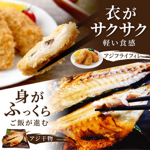 「青のまち 松浦」松浦うまかもん定期便全6回【2ヶ月毎配送】( 鯵 あじ アジ 真アジ アジフライ 開き フィレ 角煮まんじゅう 豚角煮 お弁当のおかず 冷凍 人気 海鮮 フライ お惣菜 肉厚 ギフト 贈り物 個包装 中華 )【G1-012】