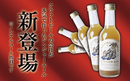 【炭酸飲料】 ガガニコジンジャーエール 24本セット (250ml×24本)【 炭酸 飲料 ドリンク 飲み物 ノンアルコール ジンジャー 北限のゆず ゆず 生姜 ショウガ しょうが 】RT1957